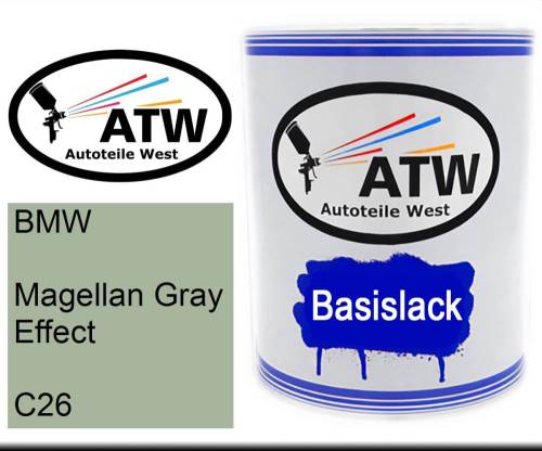 BMW, Magellan Gray Effect, C26: 1L Lackdose, von ATW Autoteile West.